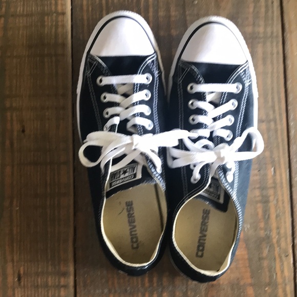 COPY - Converse Chuck Taylor All Stars X9166 Black White Low Sneakers - Size 12… - Picture 8 of 12